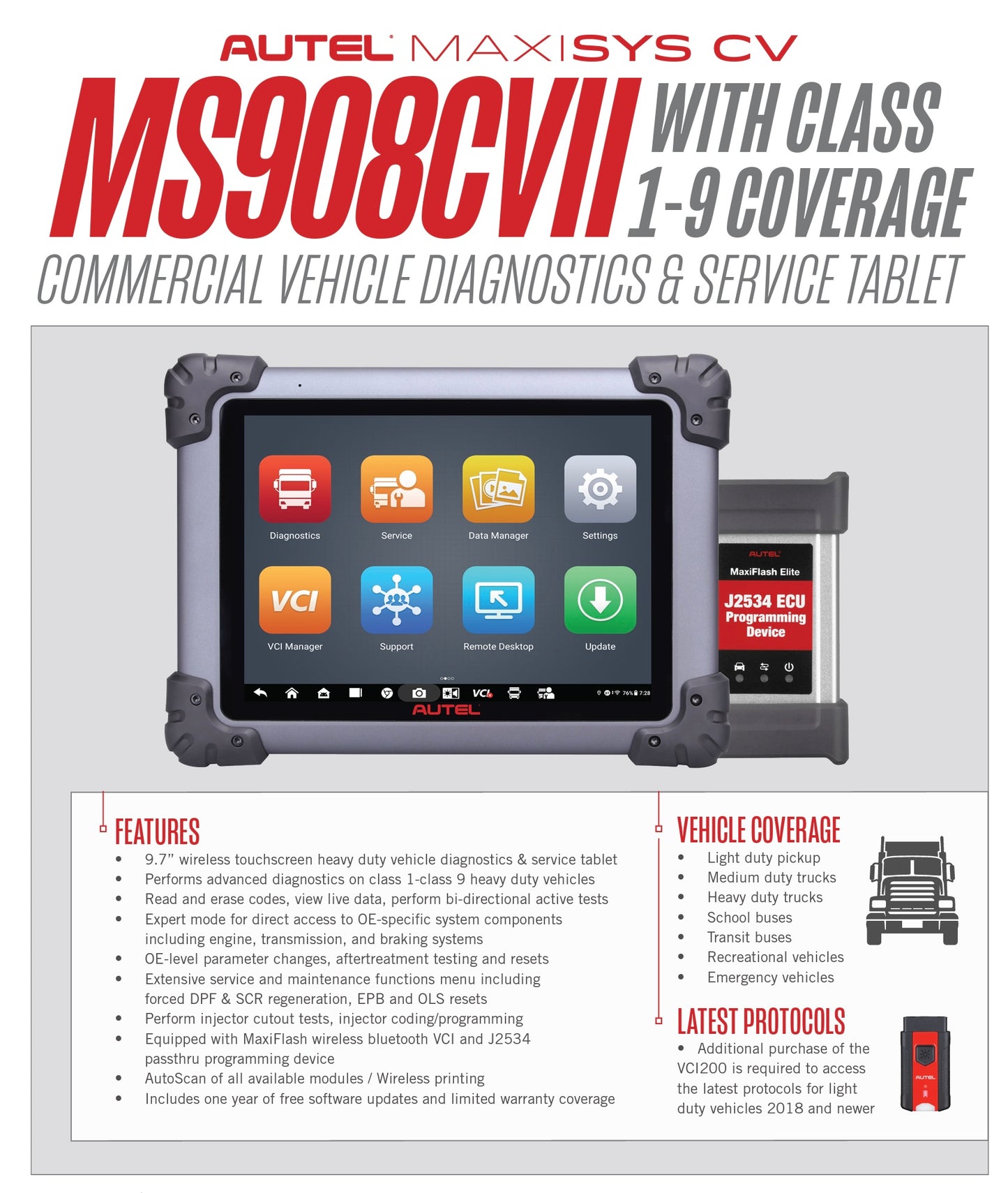 Autel MS908CVII