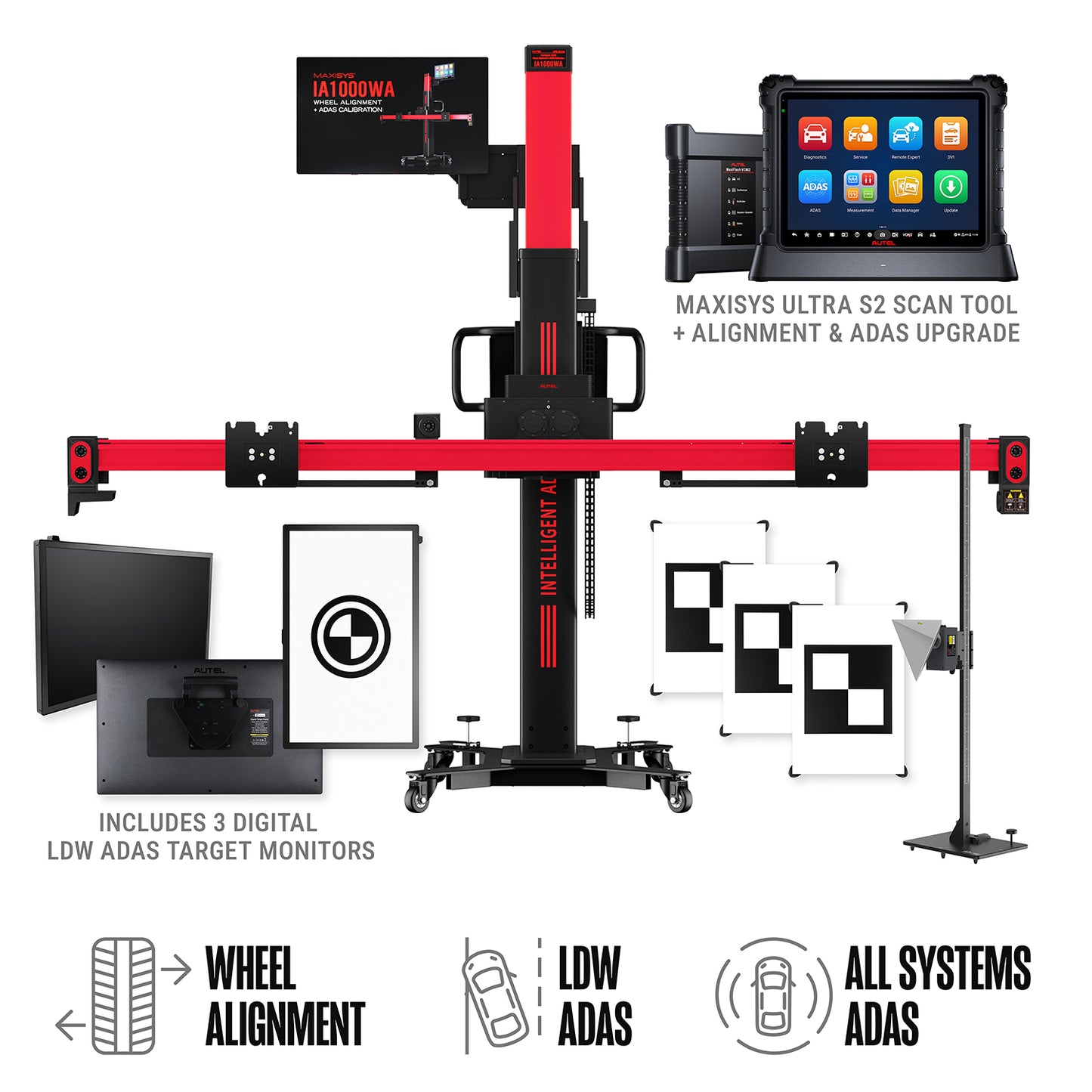 IA1000 All-Systems Calibration System w MS Ultra S2 and Digital Targets