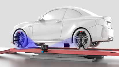 Launch X-613 Mobile Wheel Aligner