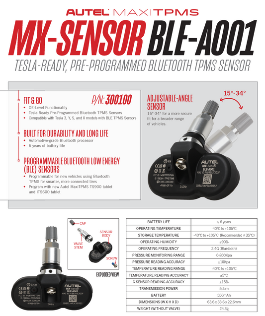 Autel 300100- MX-Sensor BLE