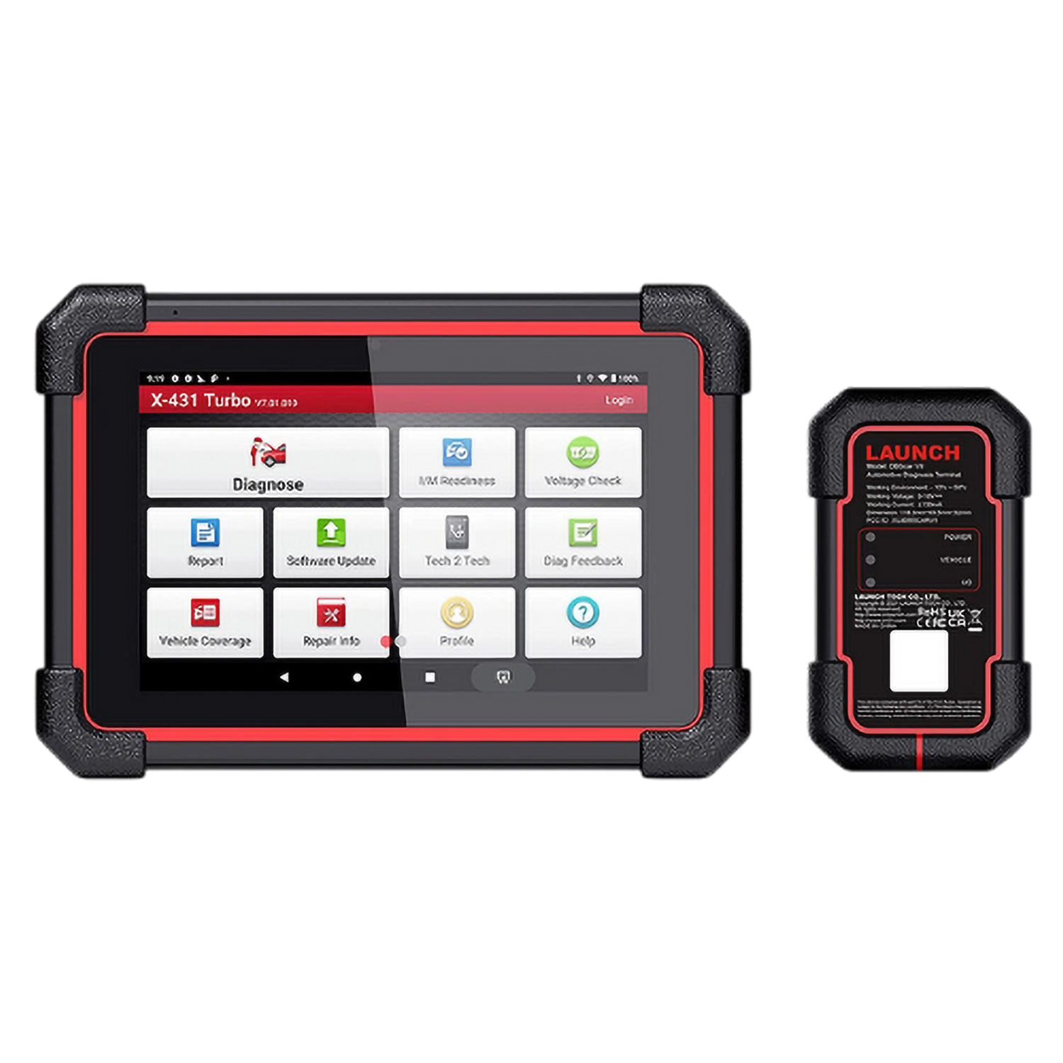 X431 Turbo III WITH DOIP Cable includes free MTM 100 and BST360 VISION 2026 Show Special