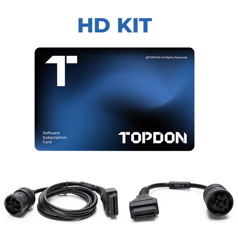 TOPDON Heavy Duty Software and Cable Set
